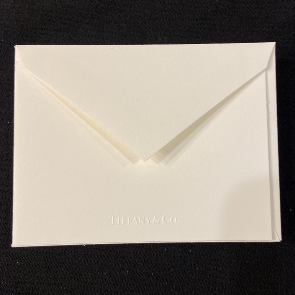 10 Tiffany & Co individual cards and envelopes - Picture 2 of 2